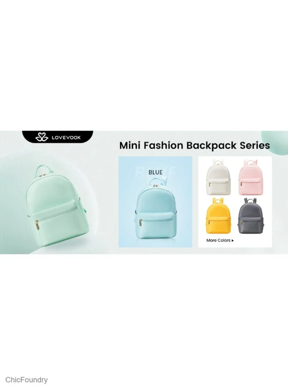 Waterproof Nylon Mini Backpack for Women Lightweight Travel Daypack